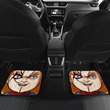 Load image into Gallery viewer, Horror Movie Car Floor Mats - Chucky Doll With Knife Fire Car Mats Ci091601