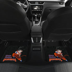 Goku Kid Dragon Ball Orange Car Floor Mats Anime Car Mats Ci0728