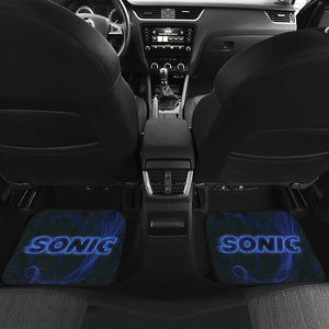 Sonic The Hedgehog Car Floor Mats Cartoon Car Accessories Custom For Fans Ci22060702