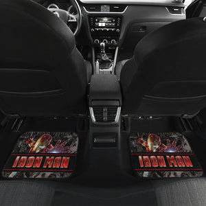 Iron Man Car Floor Mats Custom For Fans Ci221227-10