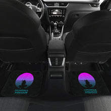 Load image into Gallery viewer, Naruto Anime Car Floor Mats - Uchiha Itachi Sitting Retro Moon Car Mats Ci101604