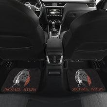 Load image into Gallery viewer, Horror Movie Car Floor Mats | Michael Myers Crying Stone Tear Bat Car Mats Ci090721