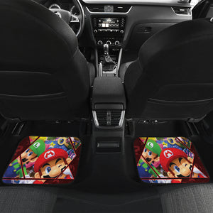 Super Mario Car Floor Mats Custom For Fans Ci221219-07