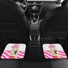 Load image into Gallery viewer, Pokemon Anime  Car Floor Mats - Pretty Serena Hug Fennekin Red Fox Summer Time Car Mats Ci110801