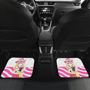 Pokemon Anime  Car Floor Mats - Pretty Serena Hug Fennekin Red Fox Summer Time Car Mats Ci110801