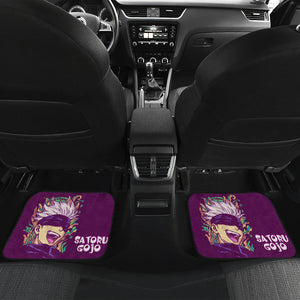 Smile Satoru Gojo Pink Jujutsu KaiSen Car Mats  Anime Mats Ci0625