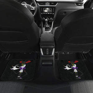 Nightmare Before Christmas Cartoon Car Floor Mats - Pirate Jack Skellington And Zero Dog Car Mats Ci092705