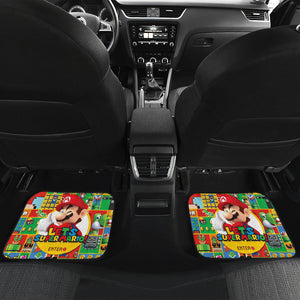 Super Mario Car Floor Mats Custom For Fans Ci221219-12