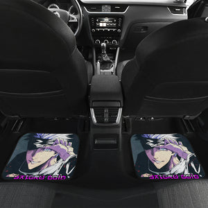 Satoru Gojo Style Jujutsu KaiSen Yellow Car Mats Anime Fan Car Mats For Car Ci0624