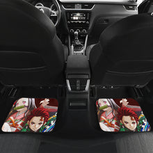 Load image into Gallery viewer, Tanjiro &amp; Nezuko Car Floor Mats Demon Slayer Anime Car Mats Ci0605