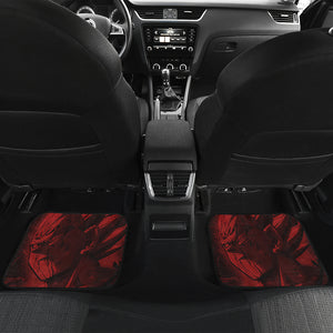 Vegeta Art Dragon Ball Anime Red Car Floor Mats Unique Design Ci0818