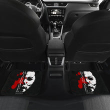 Load image into Gallery viewer, Horror Movie Car Floor Mats | Michael Myers Half White Face Car Mats Ci090921