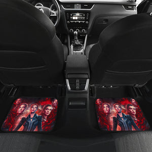 Black Widow Natasha Car Floor Mats Car Accessories Ci220530-09