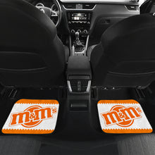 Load image into Gallery viewer, M&amp;M Orange Chocolate Funny Car Floor Mats Car Accessories Ci220525-03