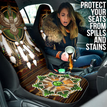 Load image into Gallery viewer, Owl Native American Car Seat Covers Car Accessories Ci220419-02