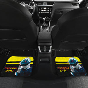 Satoru Gojo Yellow Style Jujutsu KaiSen Car Mats Anime Fan Car Mats For Car Ci0624