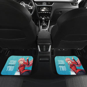 Zero Two Anime Girl Car Floor Mats Ci0722