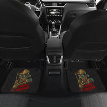 Load image into Gallery viewer, Horror Movie Car Floor Mats | Funny Freddy Krueger Wearing Glasses Car Mats Ci083121