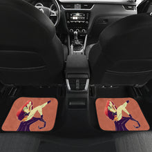 Load image into Gallery viewer, Nightmare Before Christmas Cartoon Car Floor Mats - Sexy Sally Sitting On The Hill Orange Car Mats Ci101504