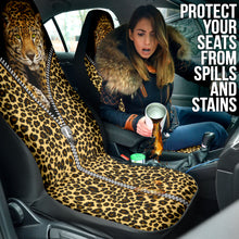 Load image into Gallery viewer, Leopard  Pattern Zip Car Seat Covers Car Accessories Ci220519-08