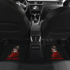 Horror Movie Car Floor Mats | Freddy Krueger Bloody Glove Claw Car Mats Ci083021