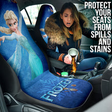 Load image into Gallery viewer, Frozen Elsa Fan Gift Car Seat Covers Car Accessories Ci220401-01