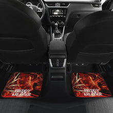 Load image into Gallery viewer, Horror Movie Car Floor Mats | Freddy Krueger Flaming Sunset Car Mats Ci082721