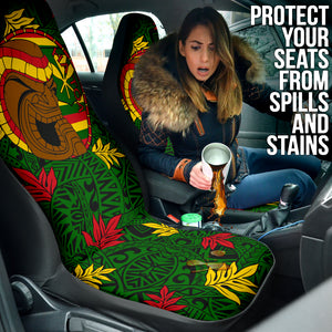 Kanaka Maoli Hawaiian Logo Car Seat Covers Car Accessories Ci220421-04