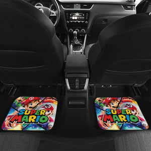 Super Mario Car Floor Mats Custom For Fans Ci221219-08