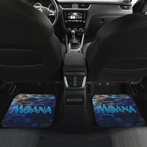 Moana Hawaiian Painting Car Floor Mats Car Accessories Ci221026-08a