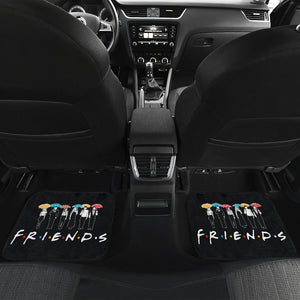 Friends Umbrella Color Car Floor Mats Car Accessories Ci220630-09