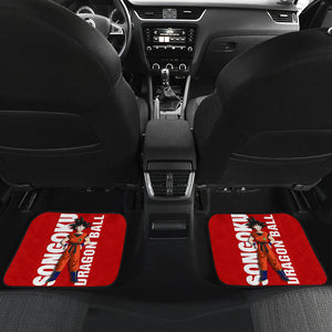 Dragon Ball Z Red Car Floor Mats Goku Anime Car Mats Ci0811