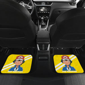 Ash Ketchum Pokemon Car Floor Mats Anime Car Accessories Ci102901
