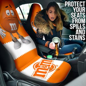 M&M Orange Chocolate Fantasy Car Seat Covers Car Accessories Ci220517-07