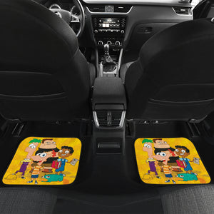 Phineas & Ferb Car Floor Mats Custom For Fans Ci221208-09