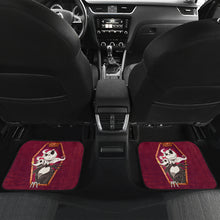 Load image into Gallery viewer, Nightmare Before Christmas Cartoon Car Floor Mats - Jack Skellington Smiling With Zero Dog Red Car Mats Ci100903