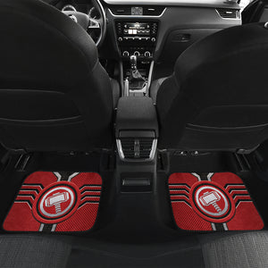 Thor Logo Car Floor Mats Custom For Fans Ci230111-11a