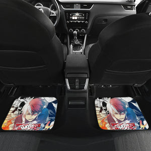 Todoroki Shouto My Hero Academia Car Floor Mats Anime Chapters Car Mats For Car Ci0616