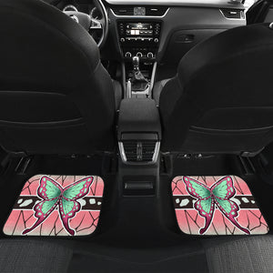 Demon Slayer Anime Car Floor Mats Demon Slayer Kochou Shinobu Car Accessories Fan Gift Ci011210