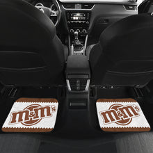 Load image into Gallery viewer, M&amp;M Brown Chocolate Funny Car Floor Mats Car Accessories Ci220525-06