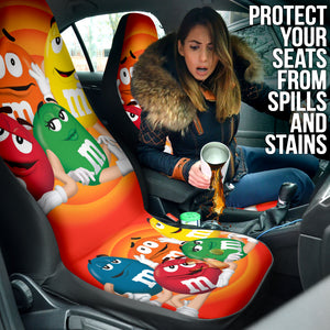 M&M Chocolate Fantasy Car Seat Covers Car Accessories Ci220523-01