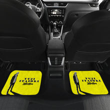 Load image into Gallery viewer, Yuji Itadori Yellow Car Floor Mats Jujutsu Kaisen Anime Car Mats Ci0709