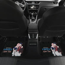 Load image into Gallery viewer, Zero Two Love Hiro Anime Black Car Floor Mats Fan Gift Ci0721