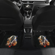 Load image into Gallery viewer, Horror Movie Car Floor Mats | Michael Myers And Laurie Maple Leaf Falling Car Mats Ci090621