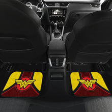 Load image into Gallery viewer, Wonder Woman Logo Car Floor Mats Custom For Fans Ci230105-07a
