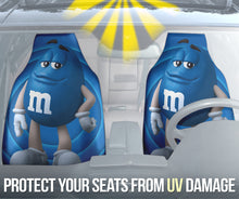 Load image into Gallery viewer, M&amp;M Blue Chocolate Fantasy Car Seat Covers Car Accessories Ci220517-04