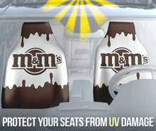Load image into Gallery viewer, M&amp;M Chocolate Logo Car Seat Covers Car Accessories Ci220523-09
