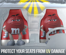 Load image into Gallery viewer, M&amp;M Red Chocolate Fantasy Car Seat Covers Car Accessories Ci220517-08