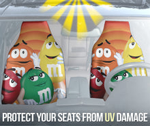 Load image into Gallery viewer, M&amp;M Chocolate Fantasy Car Seat Covers Car Accessories Ci220523-01