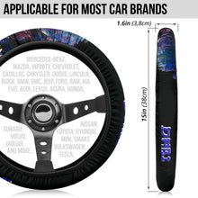 Load image into Gallery viewer, Dabi My Hero Academia Steering Wheel Cover Anime Car Accessories Custom For Fans AA22072802